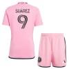 Conjunto (Camiseta+Pantalón Corto) Inter Miami CF Luis Suarez 9 Primera Equipación 2024-25 - Niño